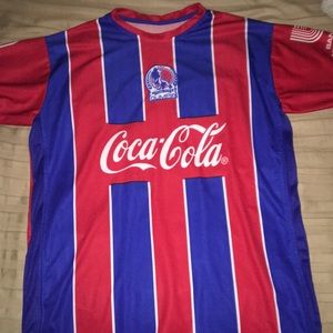 Men’s Soccer Jersey Coca-Cola Size Large
